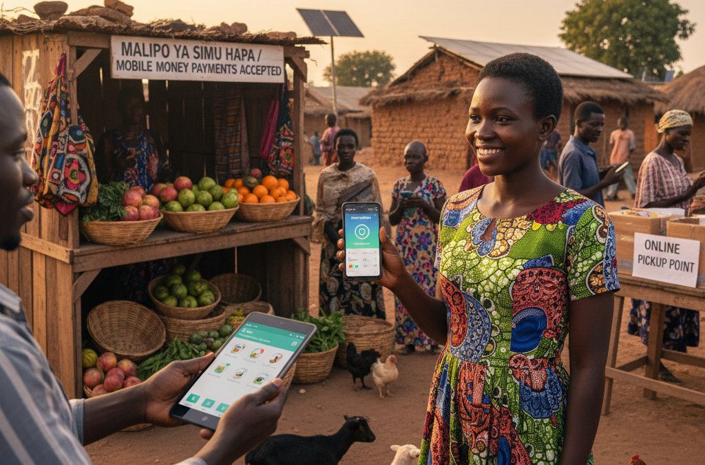 How Mobile Money Drives Online Sales in Rural Areas